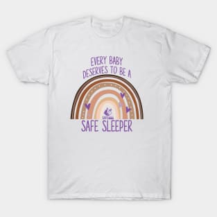 Safe Sleepers Diversity Rainbow T-Shirt